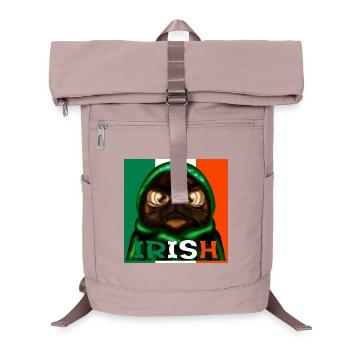 IRISH CAT IRELAND - Laptop Backpack - old pink  - Front
