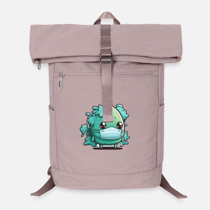 Bacterium with mask Laptop Backpack