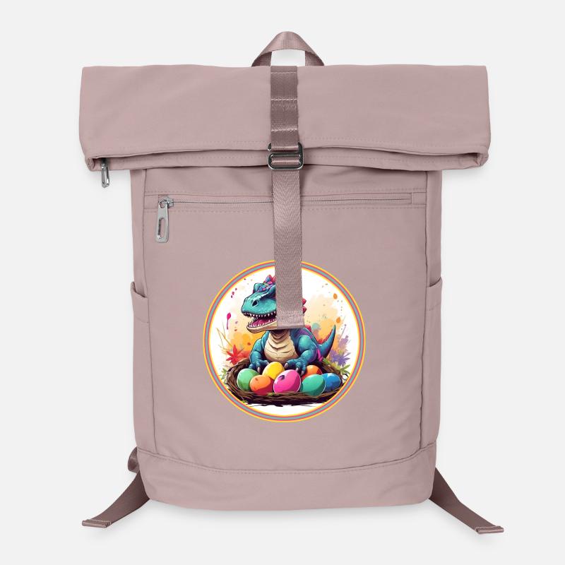 Dinobaby petit dinosaure à Pâques Sac à dos ordinateur