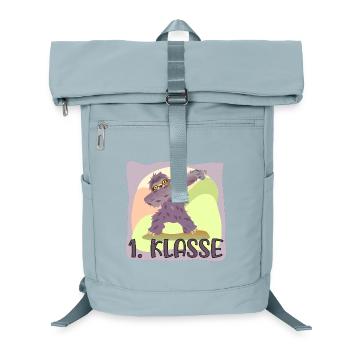 Schulanfang 1. Klasse - Laptop-Rucksack  - Eisblau - Vorne