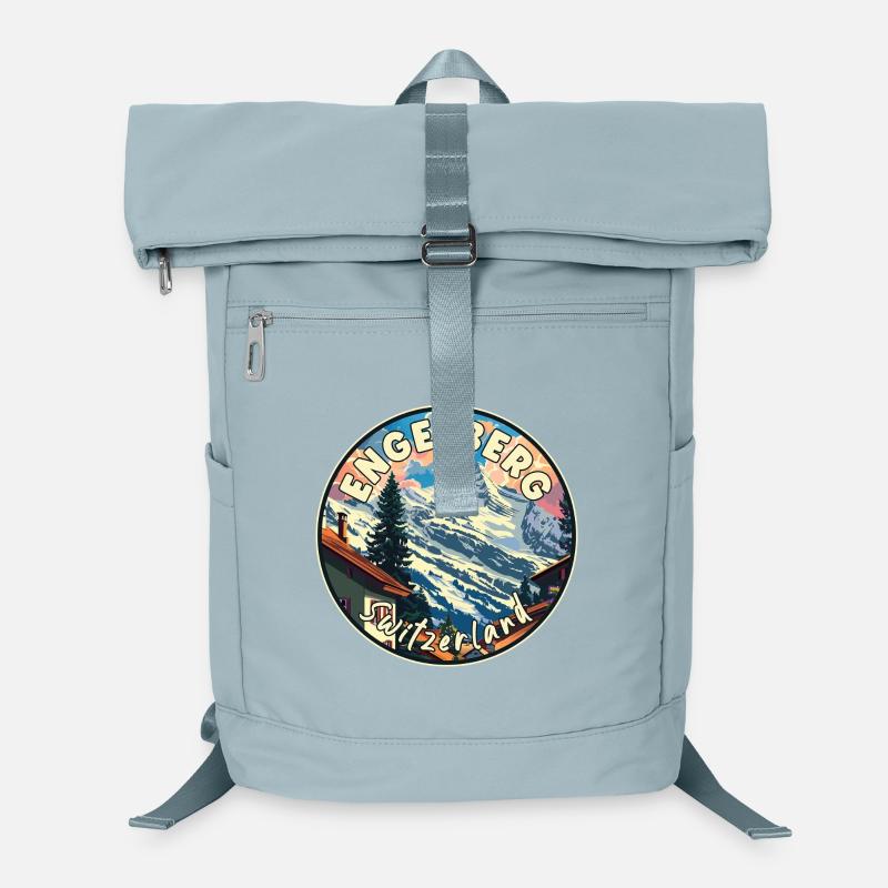 Alpine Engelberg in der Schweiz erleben Laptop-Rucksack 