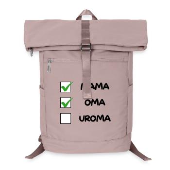 Liste de contrôle OMA - Sac à dos ordinateur - vieux rose - Devant