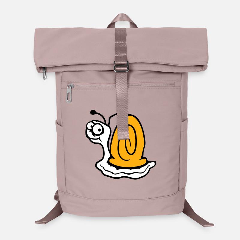 Snail anxious unsure looking back cute Laptop Backpack