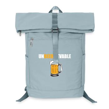 Design drôle incroyable - Sac à dos ordinateur - bleu glacier - Devant