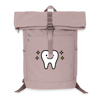 Zahn Niedlich - Laptop-Rucksack  - Altrosa - Vorne