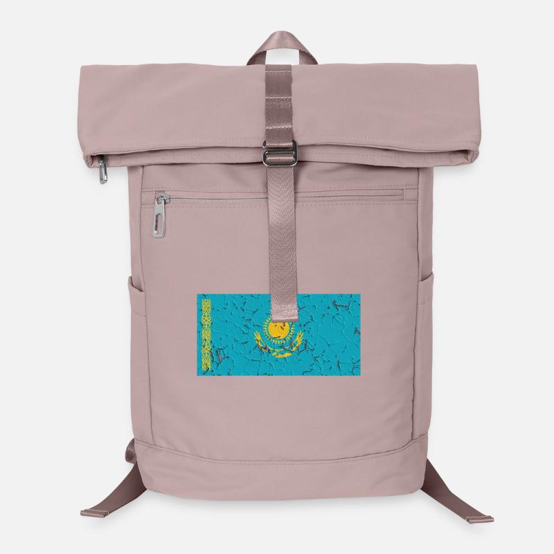 Flagge Kasachstan Laptop-Rucksack 