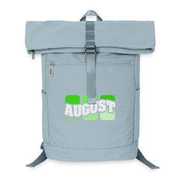Name August - Laptop-Rucksack  - Eisblau - Vorne
