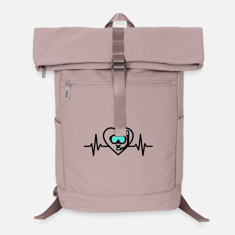 Heart Diving – Passion for the Sea Laptop Backpack