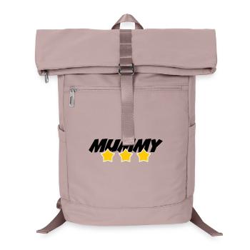 Mama des Jahres - Muttertag - Laptop-Rucksack  - Altrosa - Vorne