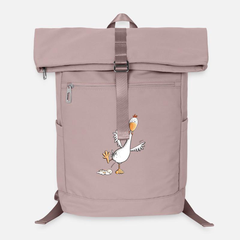 Happy Huhn legt ein Ei Laptop-Rucksack 