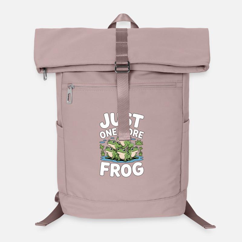 Just One More Frog Frog Terrarium Laptop Backpack
