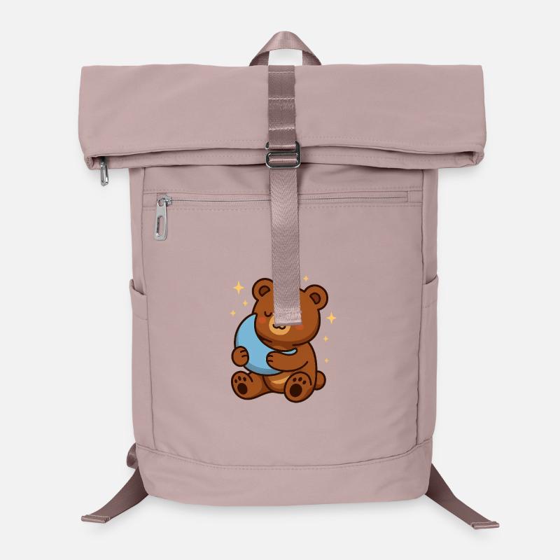 Kuschelbär Mondtraum Laptop-Rucksack 