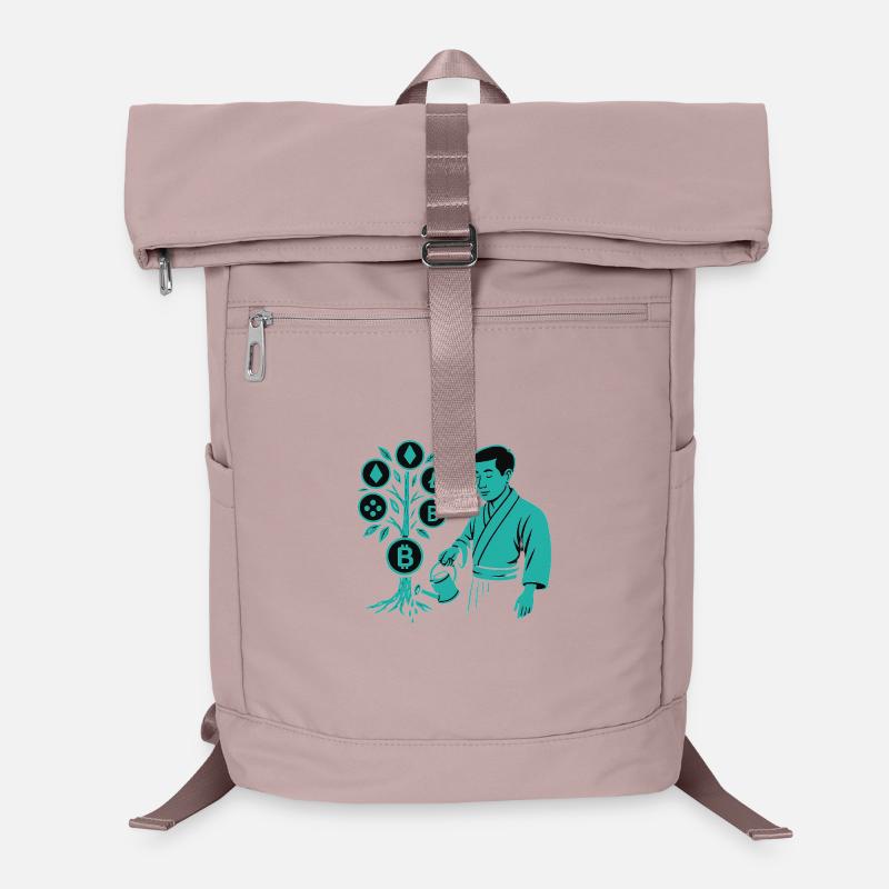 Satoshi Tree Roots of the Bitcoin Crypto Revolution Laptop Backpack