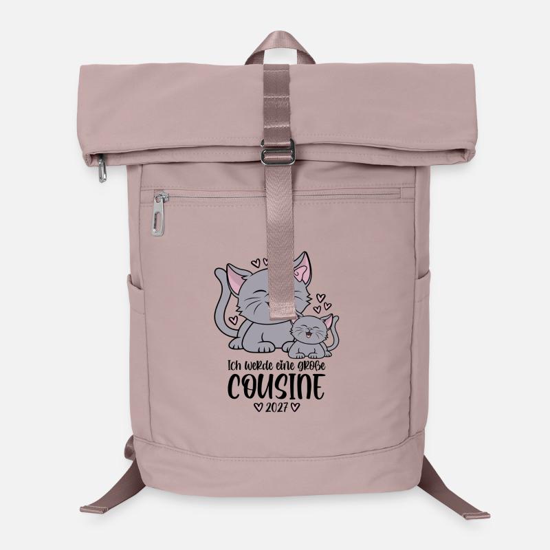 Ich werde eine große Cousine 2027 Kätzchen Laptop-Rucksack 