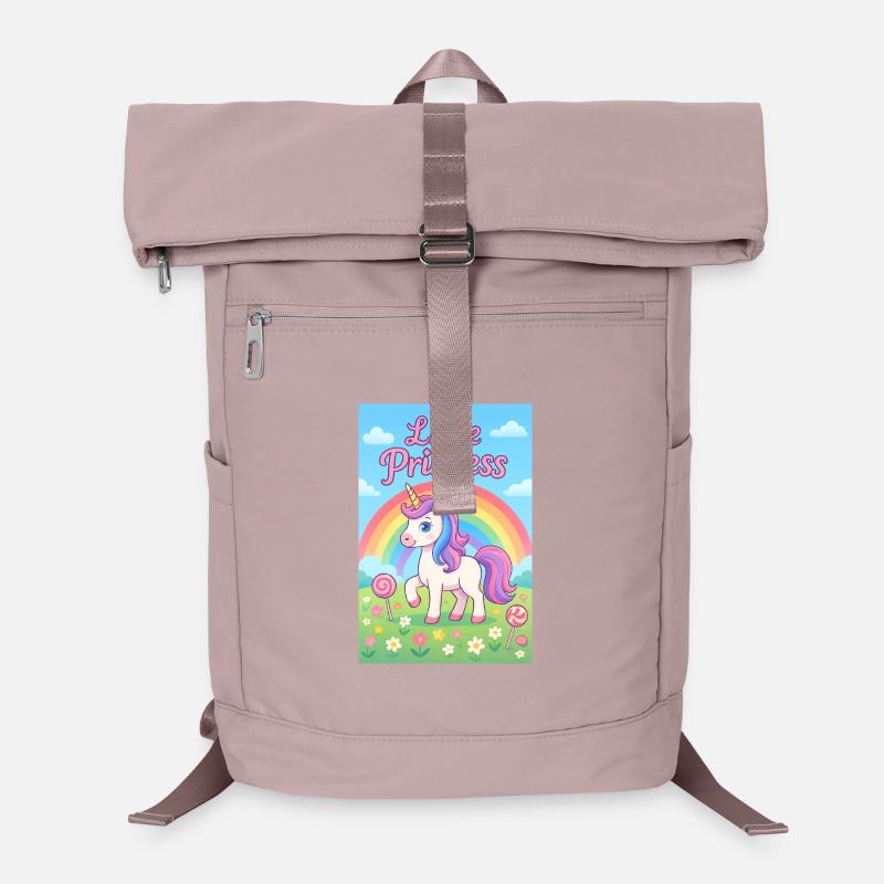 Kleines Regenbogen-Einhorn Laptop-Rucksack 