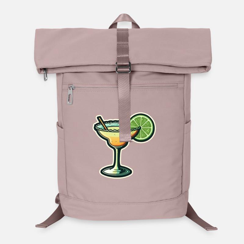 Margarita Cocktail - Laptop Backpack - old pink 