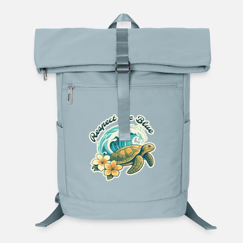 Save the Blue – Rettet die Meere Laptop-Rucksack 