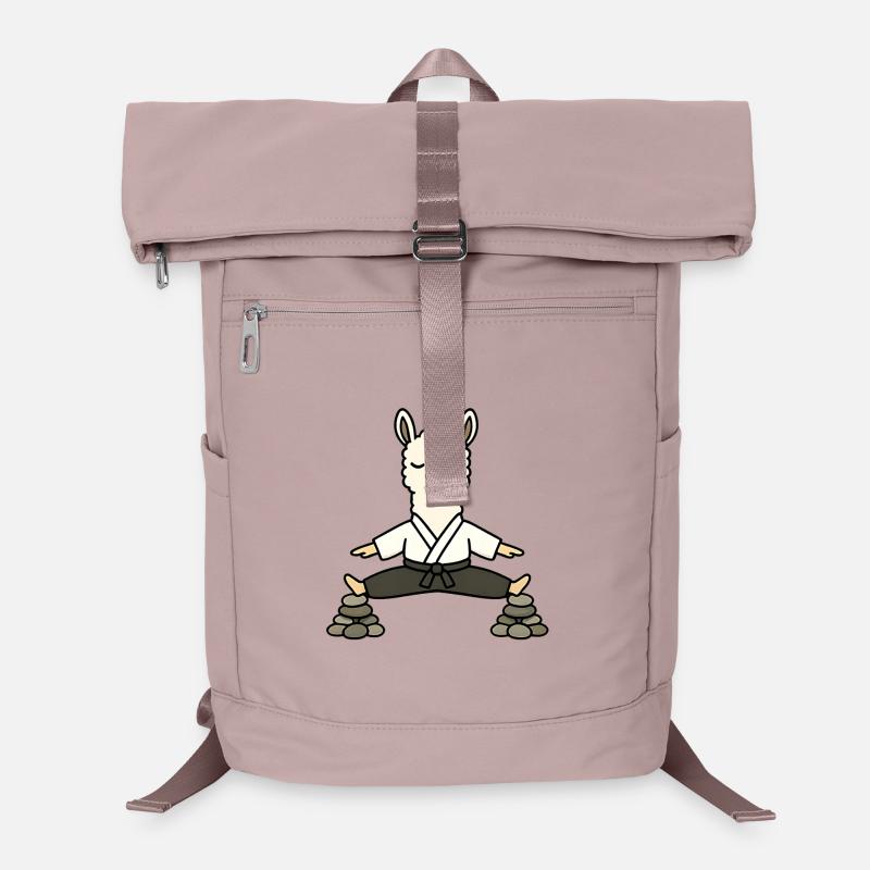 Zen Lama in Meditative Kimono Laptop Backpack