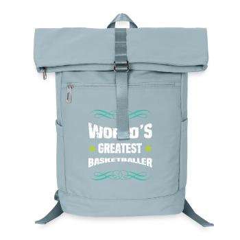 Word's Greatest Basketballer - Laptop-Rucksack  - Eisblau - Vorne