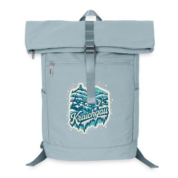 Kraichgau Winterlandschaft   - Laptop-Rucksack  - Eisblau - Vorne