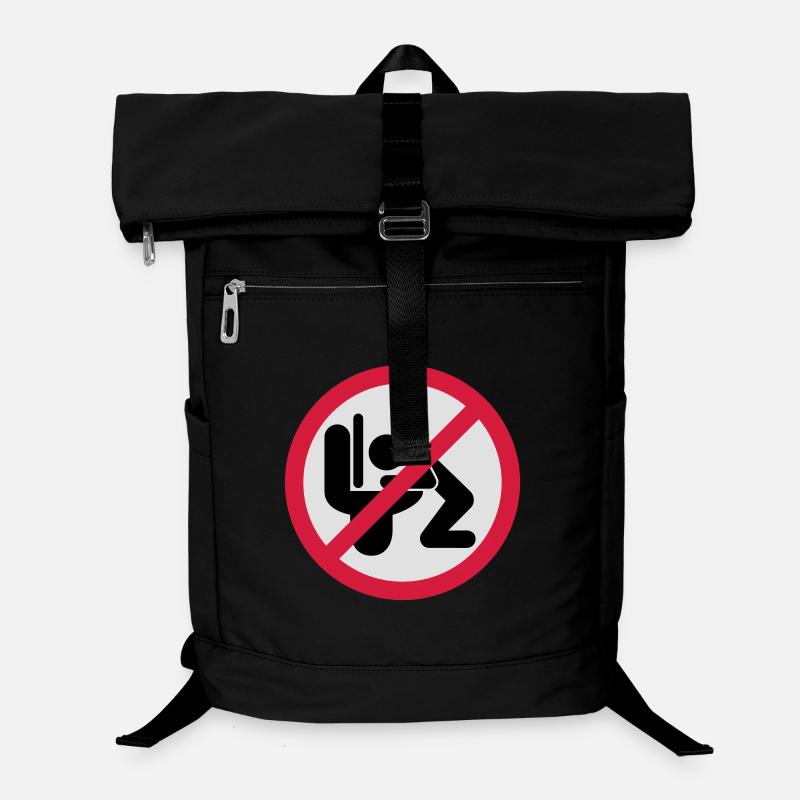 Kotzen verboten Laptop-Rucksack 