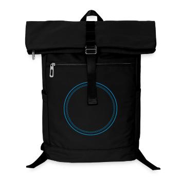 button - Laptop Backpack - black - Front