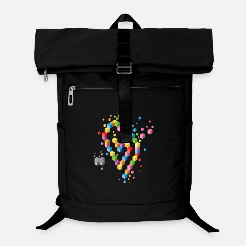 Geek Heart Laptop Backpack