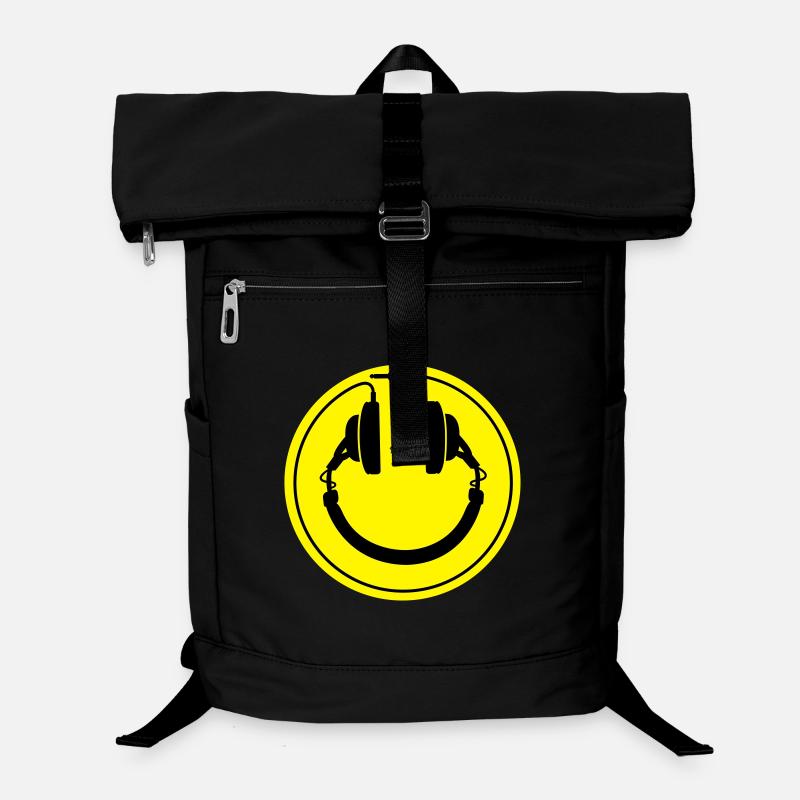 smiley headphones Laptop Backpack