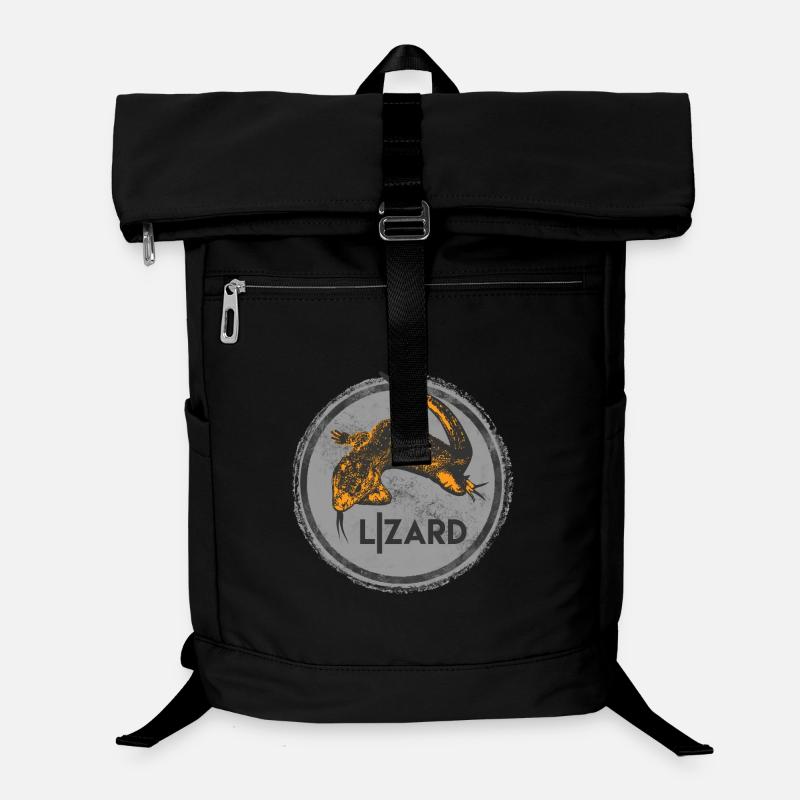 Impression d’illustration de lézard créatif Sac à dos ordinateur
