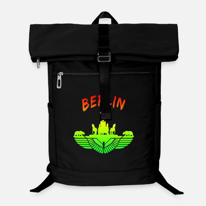 Berlin Design / Berliner Bär Brandenburger Tor Laptop-Rucksack 