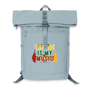 Reggae is my music - Laptop Backpack - ice blue - Front