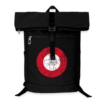 aéronautique cocotier de l'armée de l'air maltaise Luftwaffe - Sac à dos ordinateur - noir - Devant