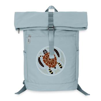 turtle - Laptop-Rucksack  - Eisblau - Vorne