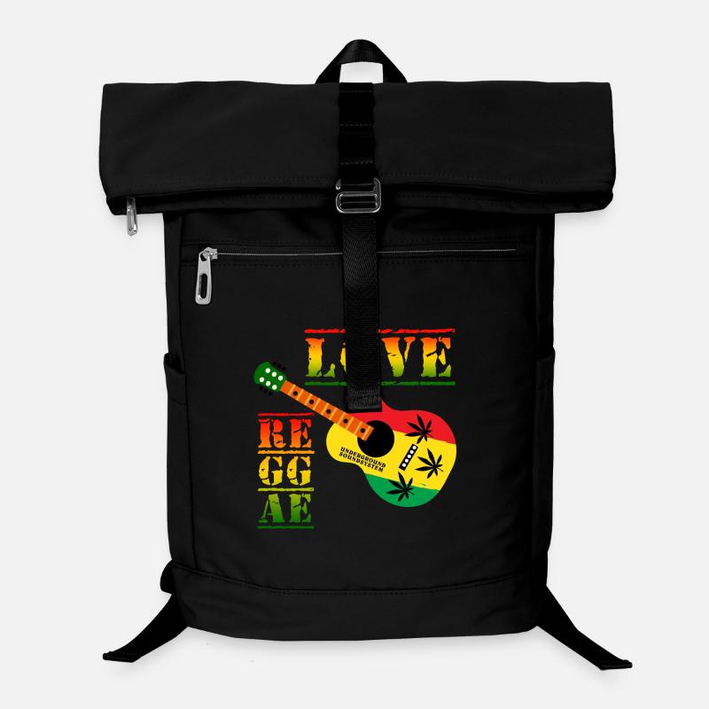 Love Reggae Guitar Rastastil Laptop-Rucksack 