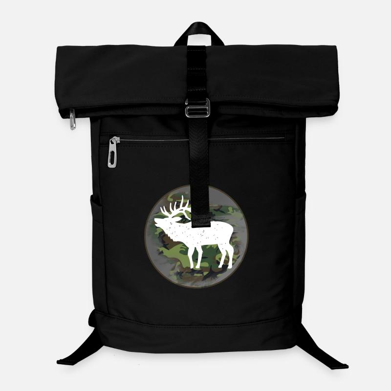 Hunter hunting elk Laptop Backpack