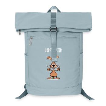 Funny Easter Bunny Funny Saying Easter Bunny Easter - Laptop Backpack - ice blue - Front