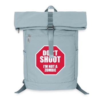 Nicht schießen, ich bin kein Zombie - Laptop-Rucksack  - Eisblau - Vorne