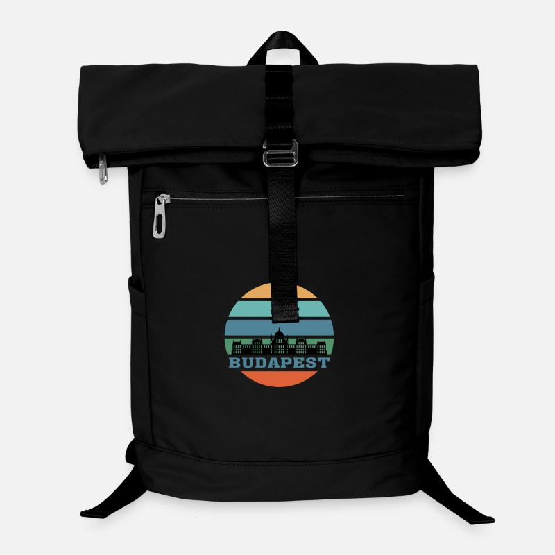 Wahrzeichen der Stadt Budapest Skyline Ungarn Laptop-Rucksack 