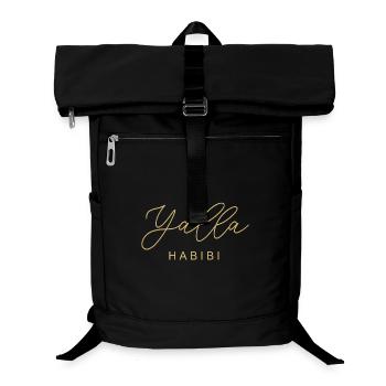Yalla Habibi Arabisch Muslim Schatz Islam Geschenk - Laptop-Rucksack  - Schwarz - Vorne