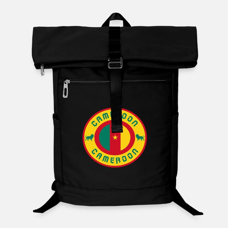 Cameroon vintage circle / gift idea Laptop Backpack