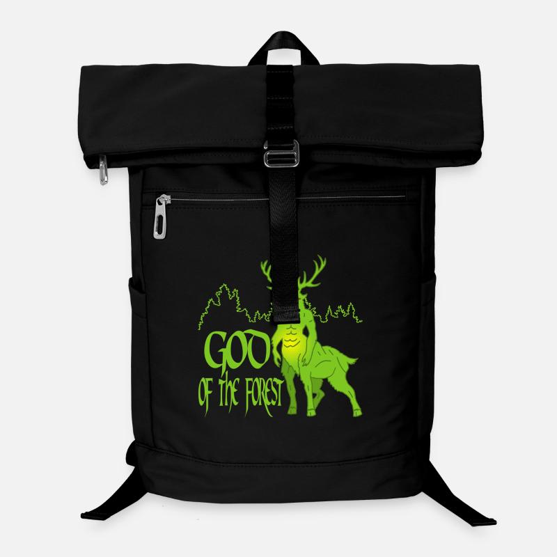 Ökologischer Gott des Waldes Laptop-Rucksack 