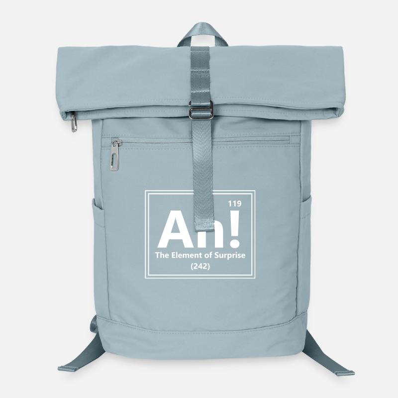 Ah! The Element of Surprise - Funny Science Laptop Backpack