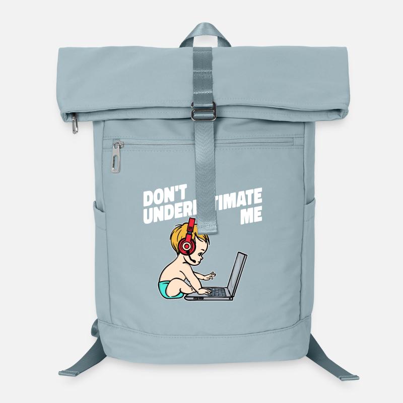 Gamer Statement Headset Pc Spieler Zocker Laptop-Rucksack 