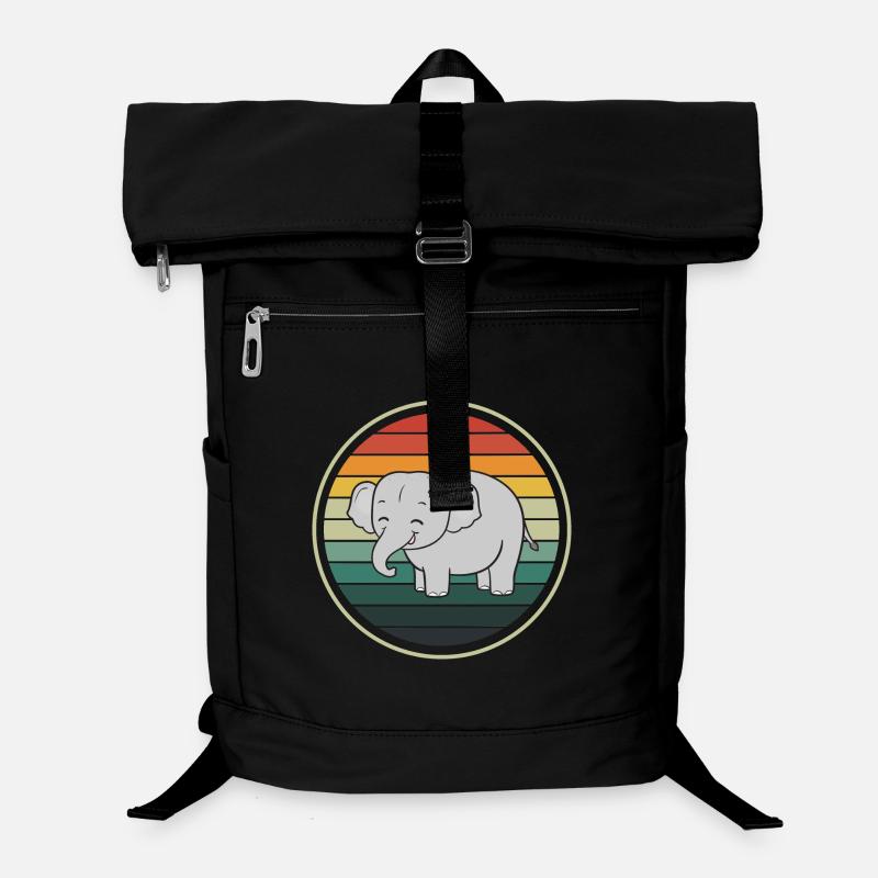 Eléphant éléphant Sac à dos ordinateur