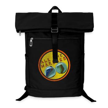 Alle Murmeln - Laptop-Rucksack  - Schwarz - Vorne