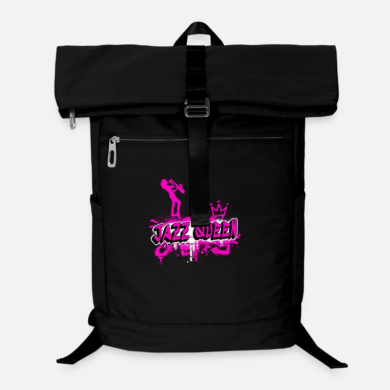 Graffiti de Jazz Queen Sac à dos ordinateur