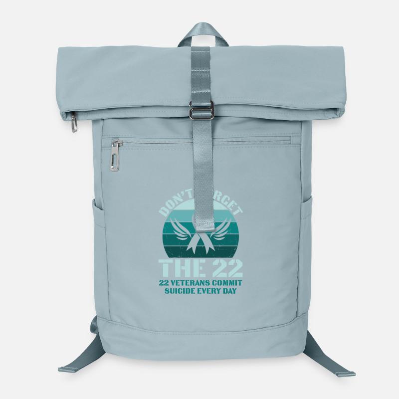 Dont Forget 22 Veterans Ptsd Awareness Laptop Backpack