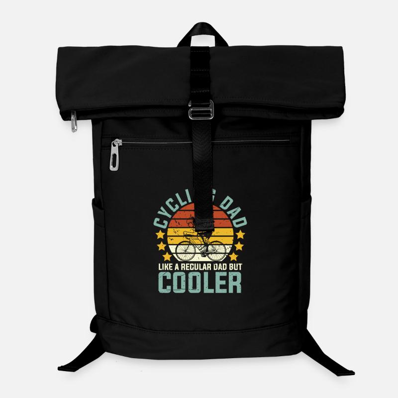 Cycling Dad Like Regular Dad But Cooler Laptop Backpack