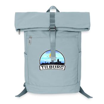 Tilburg Pays-Bas Skyline Vintage Sunset Travel - Sac à dos ordinateur - bleu glacier - Devant