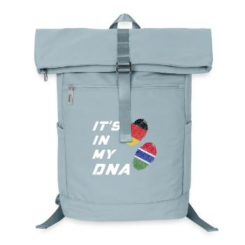 In meiner DNA Deutschland und Gambia - Laptop Backpack - ice blue - Front